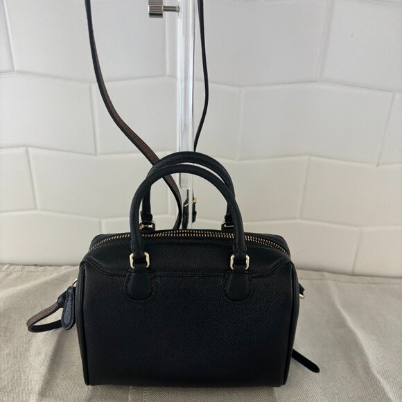 Coach PacMan Bennet Satchel - Micro, Black Leather - Picture 2 of 10